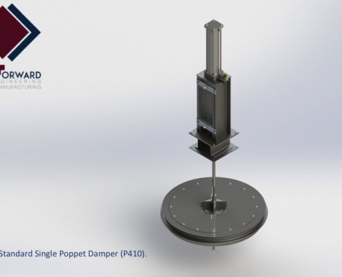 Standard Single Poppet Damper - P410